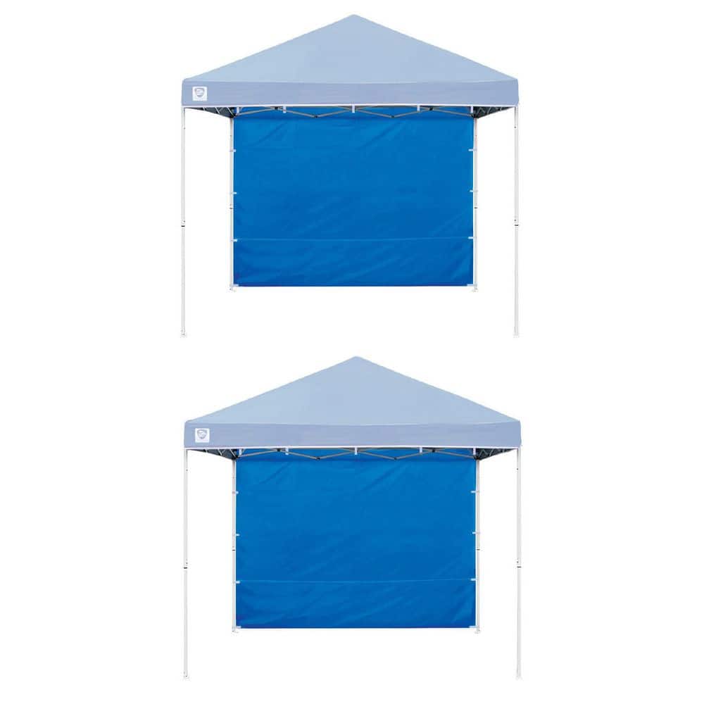 Z-SHADE 10 ft. Blue Everest Instant Canopy Tent Taffeta Sidewall Accessory(2 Pack) -  2xZS10EVRTSWBL