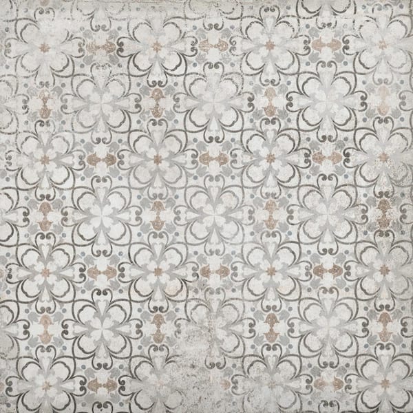 Giorbello Sassuolo Decoro A 12 in. x 12 in. Glazed Porcelain Floor and Wall Tile (12 sq. ft./Case)