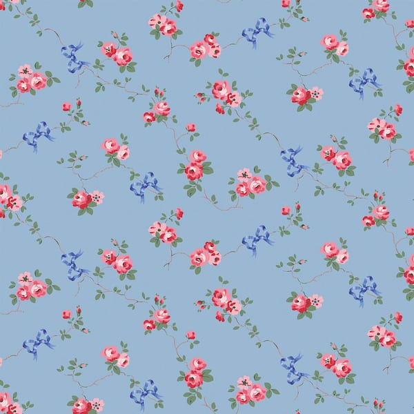 Unbranded Rose and Bows Blue