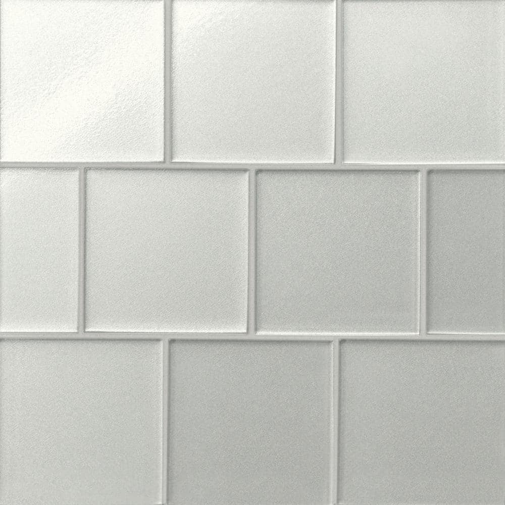 Pearl Matte 4x4 Glass Wall and Floor Tile