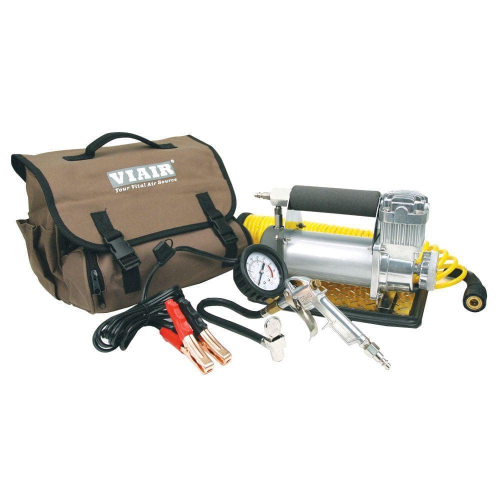 VIAIR "450P Automatic Portable Compressor, 12-Volt(12v), Tire Pump, 4x4 Truck/SUV Tire Inflator, For up to 42"" Tires"