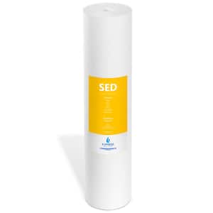 Sediment Replacement Filter - Whole House Replacement Water Filter - 5 Micron - 4.5" x 20" inch