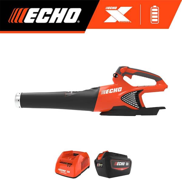 56V X Series 158 MPH 549 CFM Brushless Cordless Battery Powered Handheld Leaf Blower w/ 5. 0Ah Battery and Rapid Charger