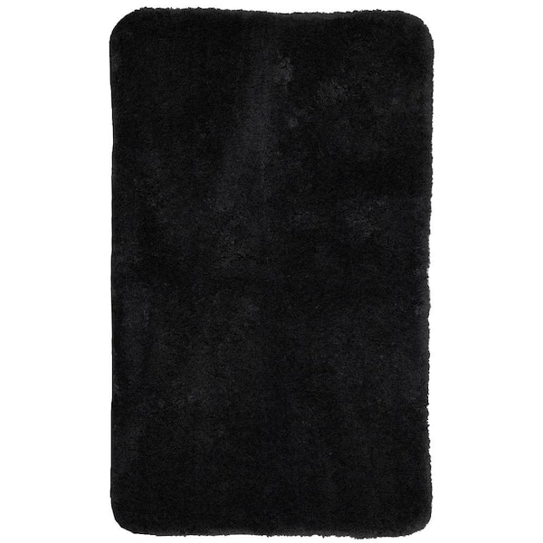 Mohawk Home Lila 24 in. x 40 in. Black Bath Rug-DISCONTINUED