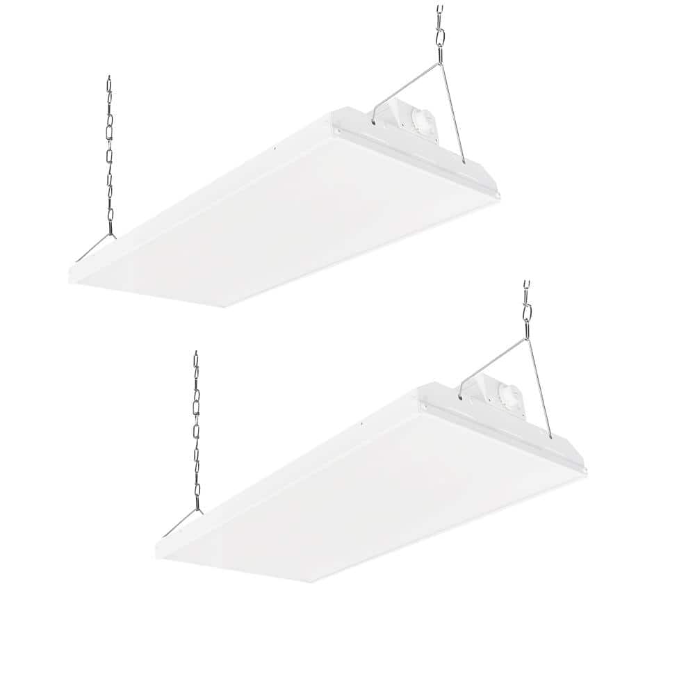 2-PACK 2ft. 600-Watt Equivalent 20925Lumens Integrated LED Dimmable High Bay Light 5000K Daylight 0-10V Dimming price history on PriceWatchPro