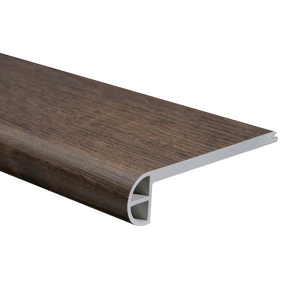Malibu Wide Plank French Oak Sausalito/Belle Haven 0.944 in. Thickness x 4.527 in. Width x 94.48 in. Length Vinyl Flush Stair Nose Molding