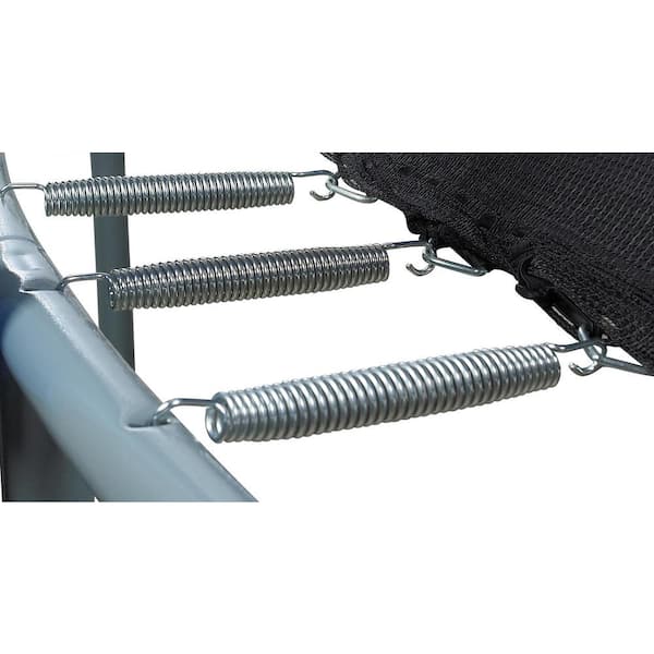 Upper Bounce Machrus Upper Bounce 8 in. Trampoline Springs, HeavyDuty  Galvanized, Set of 15 (Spring Size Measures Hook to Hook) UBHWD-SP-8-15 -  The Home Depot