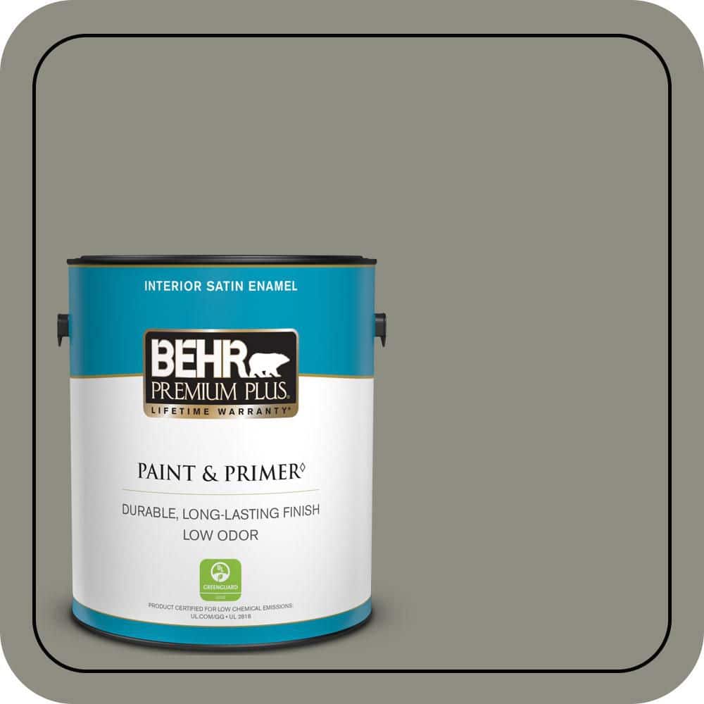 1 gal. #N370-5 Incognito Satin Enamel Low Odor Interior Paint & Primer price history on PriceWatchPro