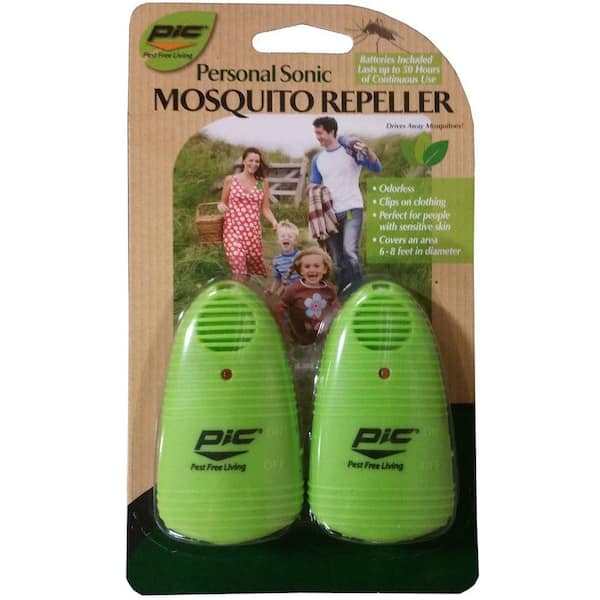 PIC Personal Sonic Mosquito Repellent (2-Pack)