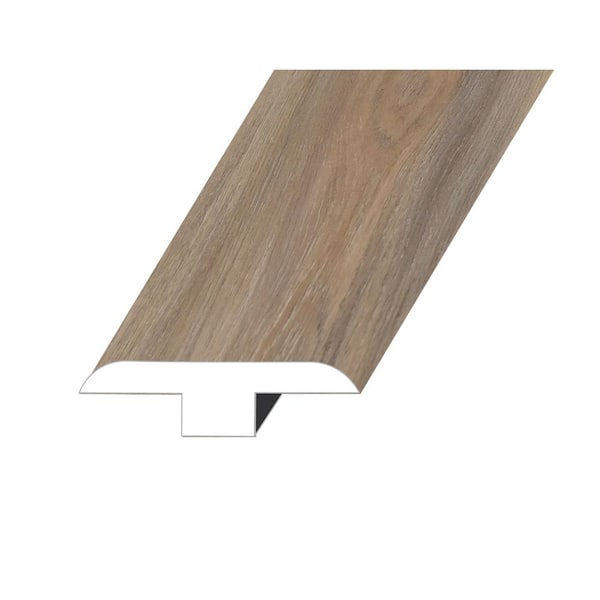 null Domaine Vogue Tan 0.5 in. T x 1.5 in. W x 94.5 in. L Vinyl T-Molding