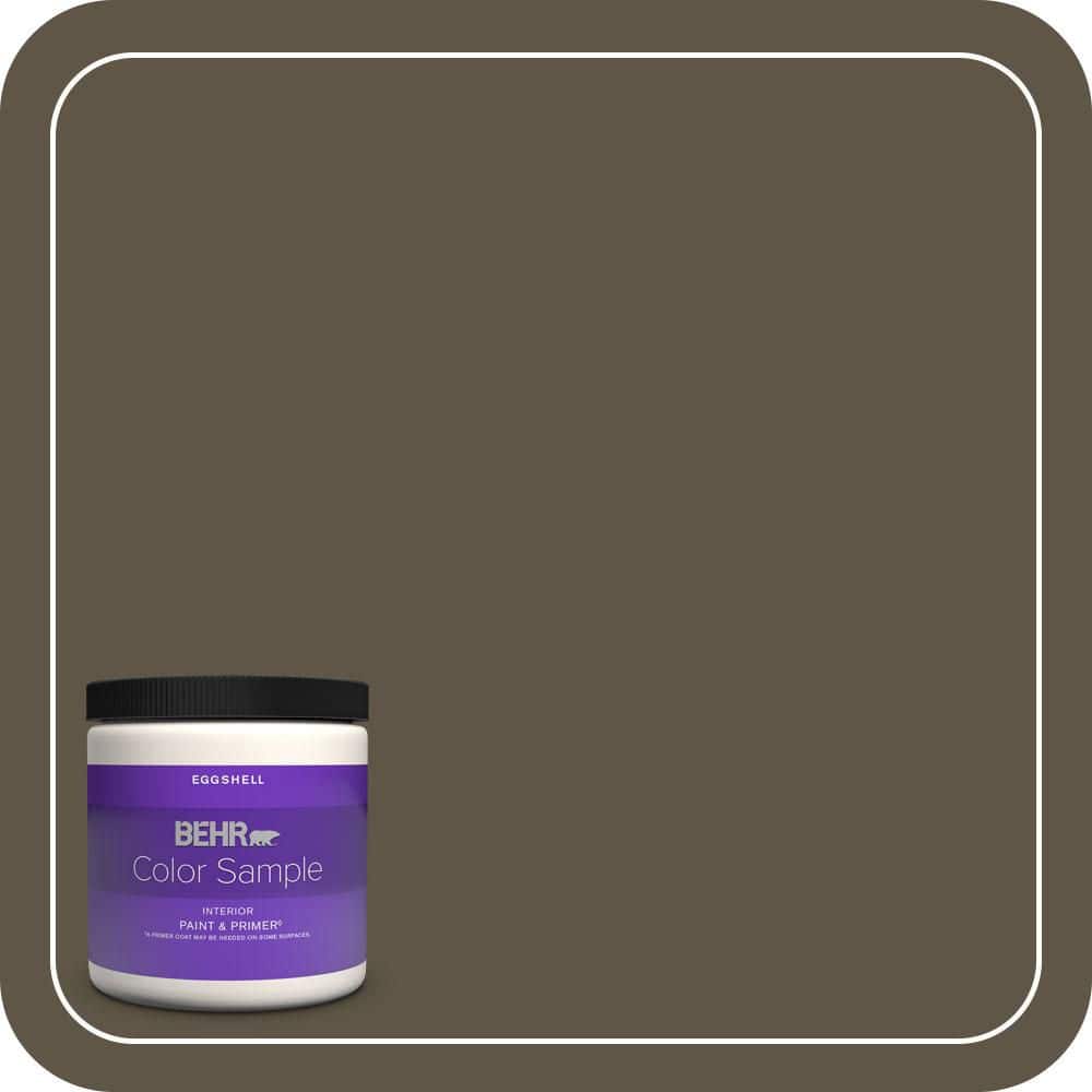 8 oz. #710D-7 Chocolate Cupcake Eggshell Enamel Interior Paint & Primer Color Sample price history on PriceWatchPro