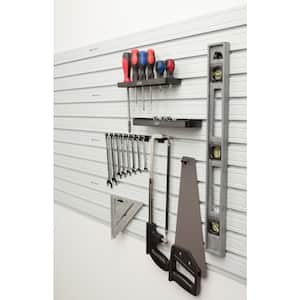 Rubbermaid FastTrack Garage 24 in. H x 24 in. W x 10-1/2 in. D Tool Cabinet  Kit Rail Storage System (5-Piece) 2001933 - The Home Depot