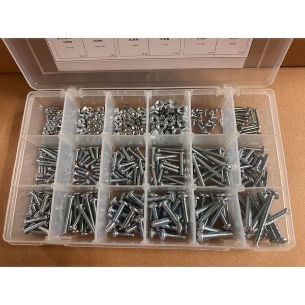 TITAN INDUSTRIAL SUPPLY 440 Piece Machine Screw Kit SMPLMS - The