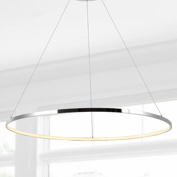 Shades of Light - Elevated Boho 2021 - Minimalist Iron Ring Chandelier - 12  Light