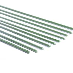 4 ft. 11 mm Dia Garden Stake Plant Stake Plastic Coated Steel Tube Stakes (20-Pack)