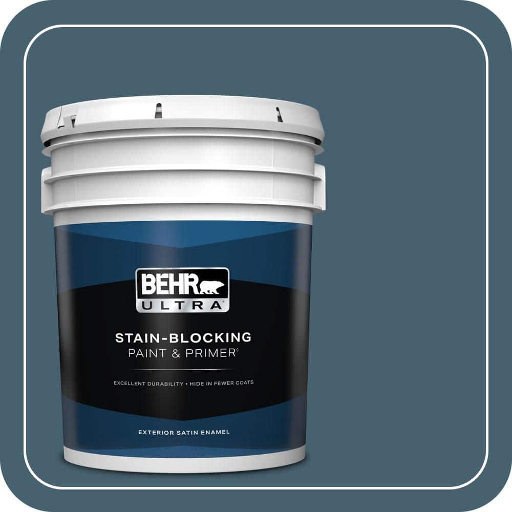 5 gal. #BNC-28 Nostalgic Evening Satin Enamel Exterior Paint & Primer price history on PriceWatchPro