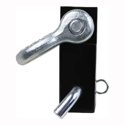 Receiver Hitch D-Ring (with 3/4 in. Forged Shackle and Solid Shaft for Vehicle Recovery Towing)