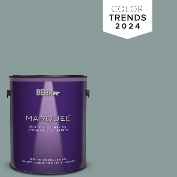 BEHR MARQUEE 1 gal. Home Decorators Collection #HDC-AC-23 Provence Blue One-Coat Hide Eggshell Enamel Interior Paint & Primer