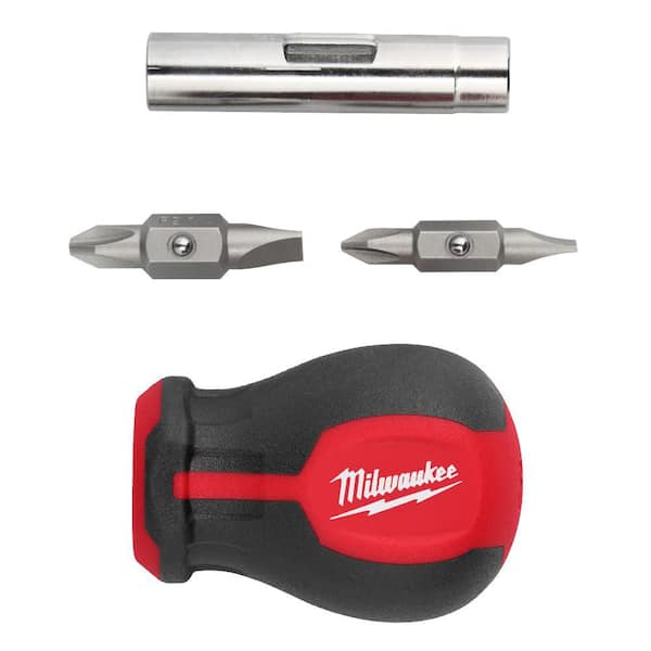 Milwaukee 11-in-1 Multi-Bit Screwdriver and 6-in-1 Stubby Multi