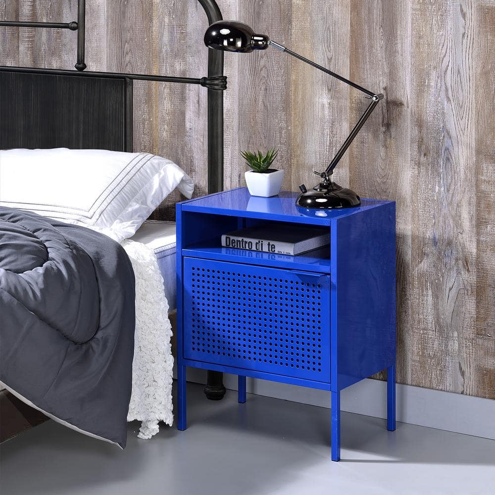 Gemma Nightstand with USB Port in Blue -  Picket House Furnishings, 79006969