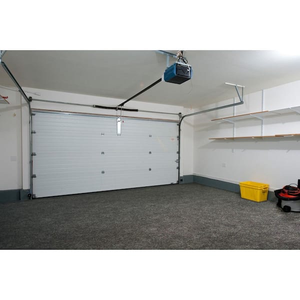 Garage Floor Mat 7 ft. 4 in. W x 20 ft. L Charcoal Commercial/Residential Absorbent Waterproof Garage Flooring Rolls