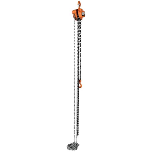 Vestil 2,000 lbs. Capacity 15 ft. Professional Chain Hoist