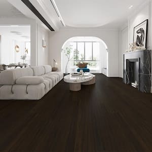 Wellington 3/8 in. T x 5.1 in. W Hand Scraped Strand Woven Engineered Bamboo Flooring (19.2 sqft/case)