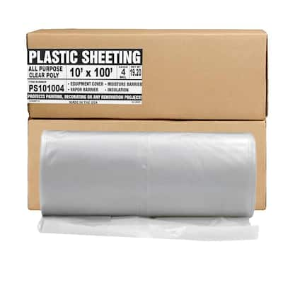 Aluf Plastics 145815CL- 50-55 Gallon Clear Trash Bags - (Huge 100 Pack