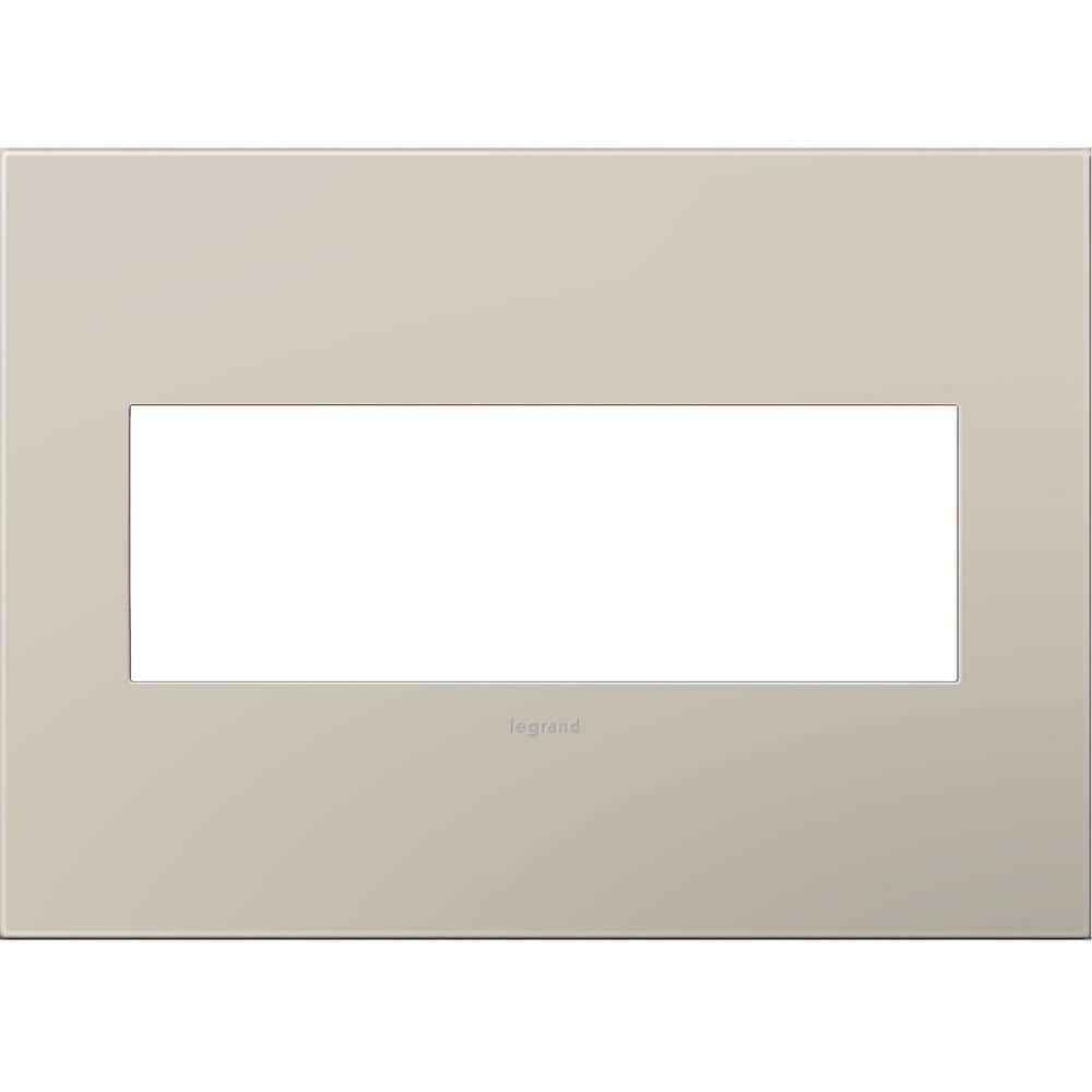 adorne 3-Gang Decorator/Rocker Wall Plate, Greige (1-Pack) price history on PriceWatchPro