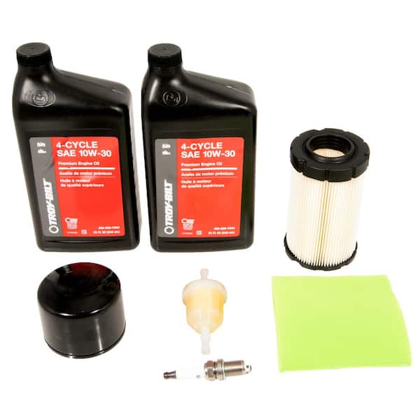 Troy-Bilt Engine Maintenance Kit for Lawn Tractors and RZT Mowers with Briggs and Stratton 13.5-19.5 Single Cylinder Engines