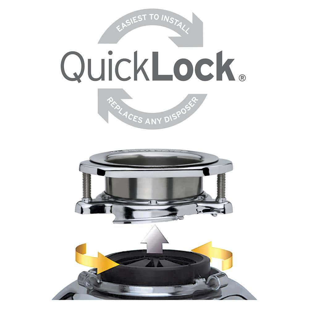 Polished Stainless Steel Quick Lock Sink Flange
