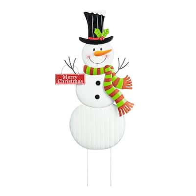 Home Accents Holiday 62 in Penguins with Christmas Tree Holiday Yard  Decoration TY337-1611-1 - The Home Depot