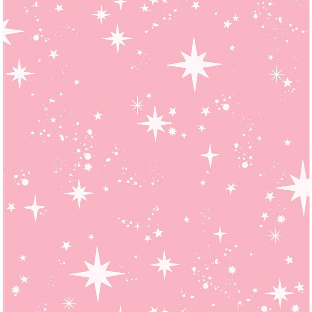 Twinkle Pink Starry Skies Wallpaper price history on PriceWatchPro