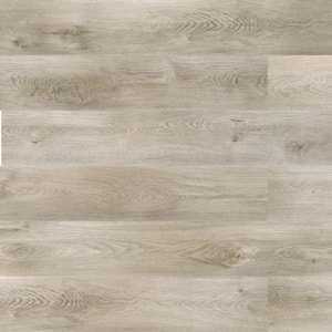 Mystic Gray 12 MIL x 7 in. x 48 in. Waterproof Click Lock Luxury Vinyl Plank Flooring (1307.35 sq. ft./Pallet)