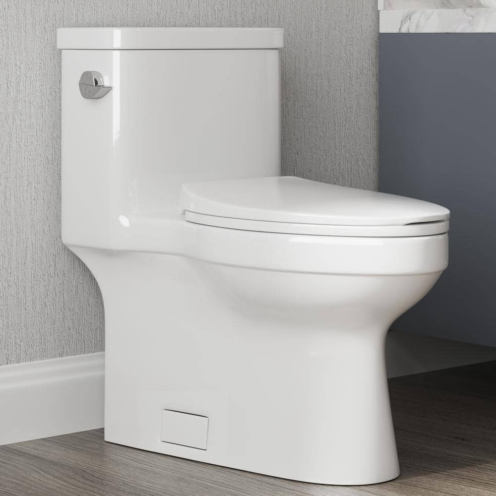 Phantom® 0.8 GPF One Piece 12” Rough-in Elongated Bowl ADA Height Toilet