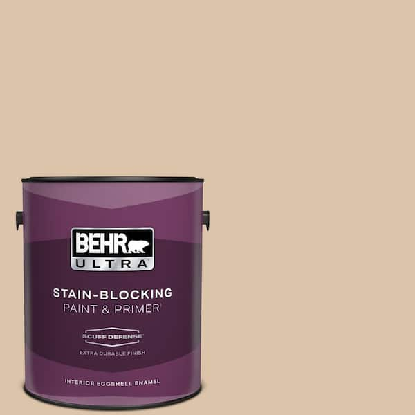 BEHR ULTRA 1 gal. #PPU4-08 Plateau Extra Durable Eggshell Enamel Interior Paint & Primer