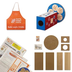 Lot of 34 Home Depot Kids Workshops Wooden Kits 31 In Pic 3 Will Be Random 
