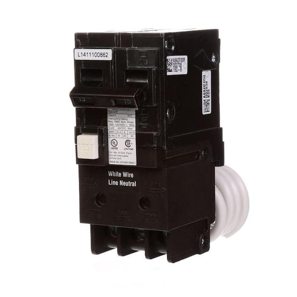 Siemens 15 Amp Double Pole Type QPF2 GFCI Circuit Breaker