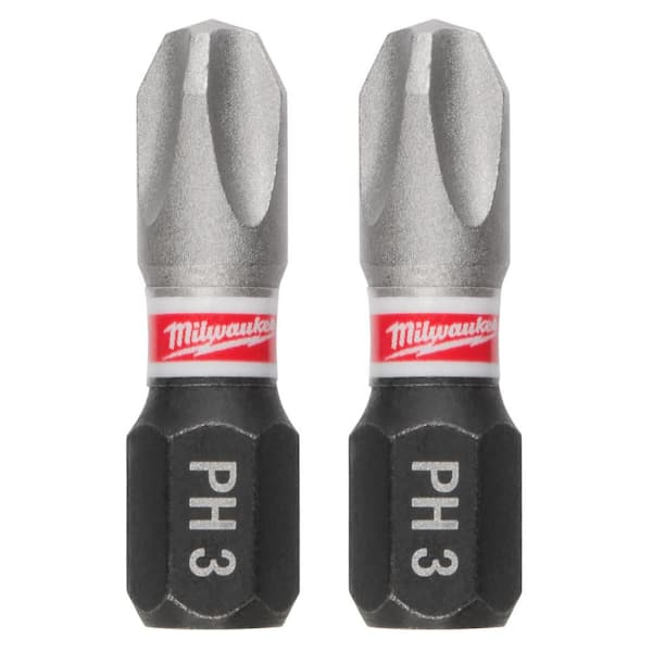 Milwaukee SHOCKWAVE Impact Duty 1 in. Phillips #3 Alloy Steel