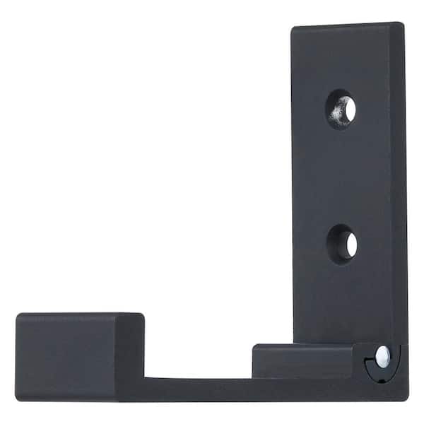 Home Decorators Collection 3 in. Matte Black Folding Wall Hooks (4-Pack)  64361 - The Home Depot