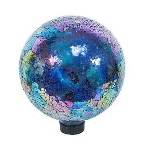 10 in. Mosaic Glass Gazing Globe, Arco Iris