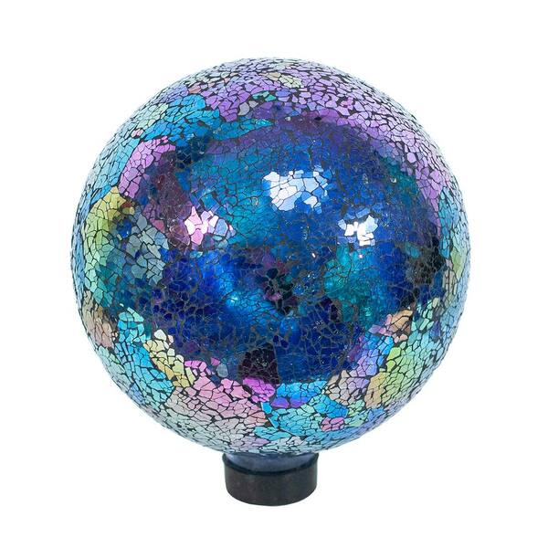 Echo Valley 10 in. Mosaic Glass Gazing Globe, Arco Iris