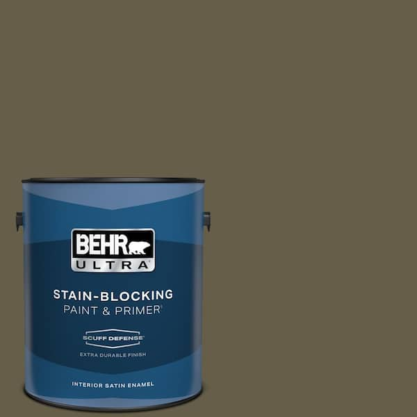 BEHR ULTRA 1 gal. Home Decorators Collection #HDC-FL13-9 Squirrels Nest Extra Durable Satin Enamel Interior Paint & Primer