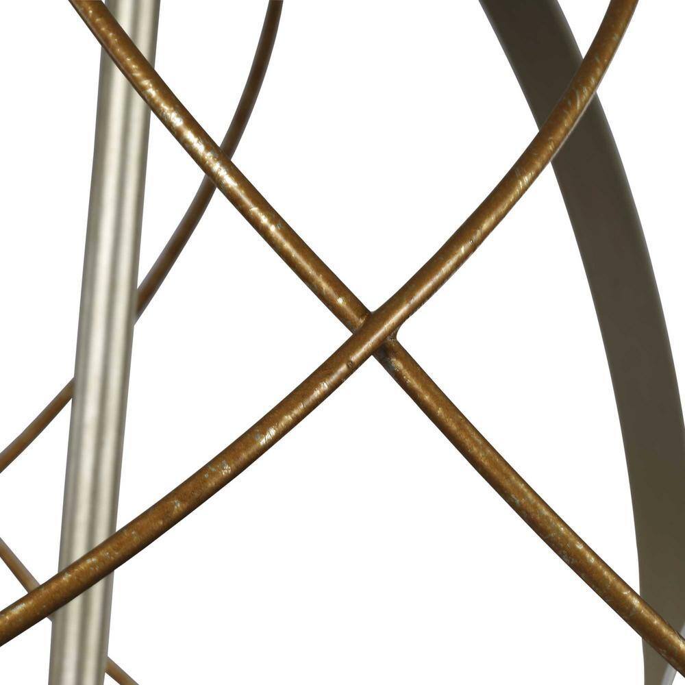 Brandywine Silver Ridge 5-Light Open-Cage Globe Pendant