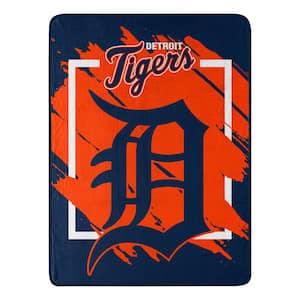 MLB Dimensional Tigers Micro Raschel Multi-Color Throw