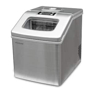 Frigidaire 26 lb. Countertop Ice Maker EFIC117-SS RED Stainless Steel  Machine 58465809041