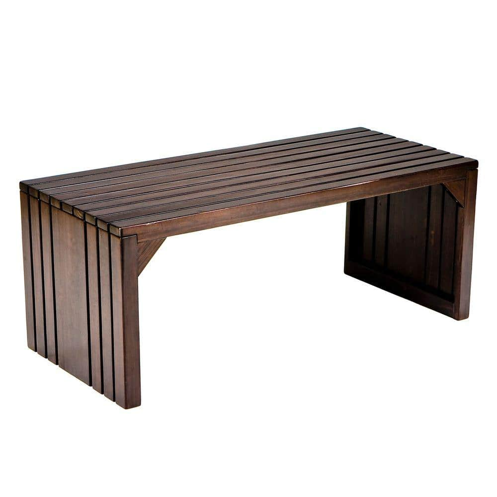 Espresso Bench Bc9229 The Home Depot