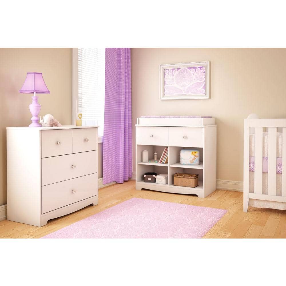 South Shore Little Jewel 3-Drawer Pure White Chest -  3180033