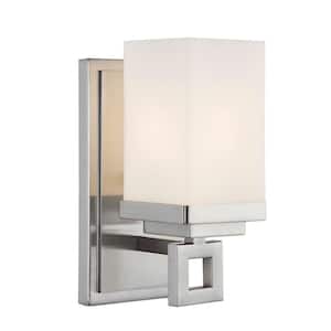 Nelio Collection 1-Light Pewter Sconce