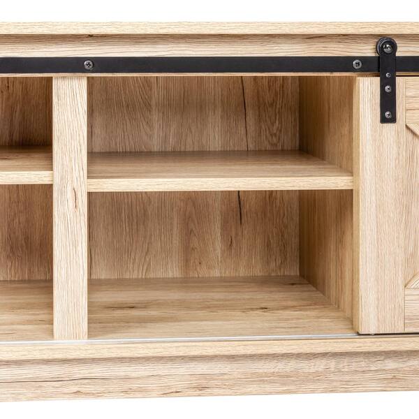 Solid wood low profile deals tv stand